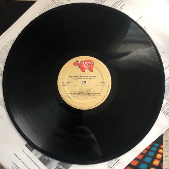 Bee Gees Saturday Night Fever Soundtrack Double Vinyl Lp Set - Picture 15 of 15